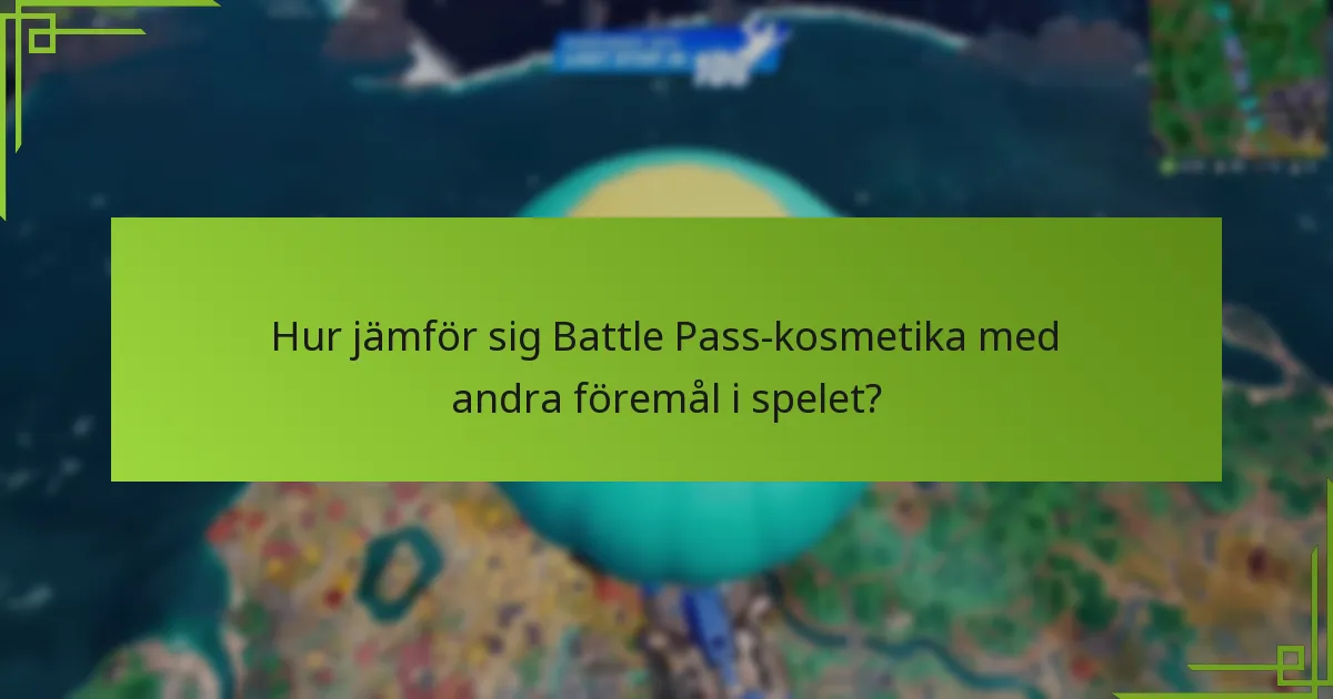 Vilka exklusiva föremål finns tillgängliga i Battle Passar?
