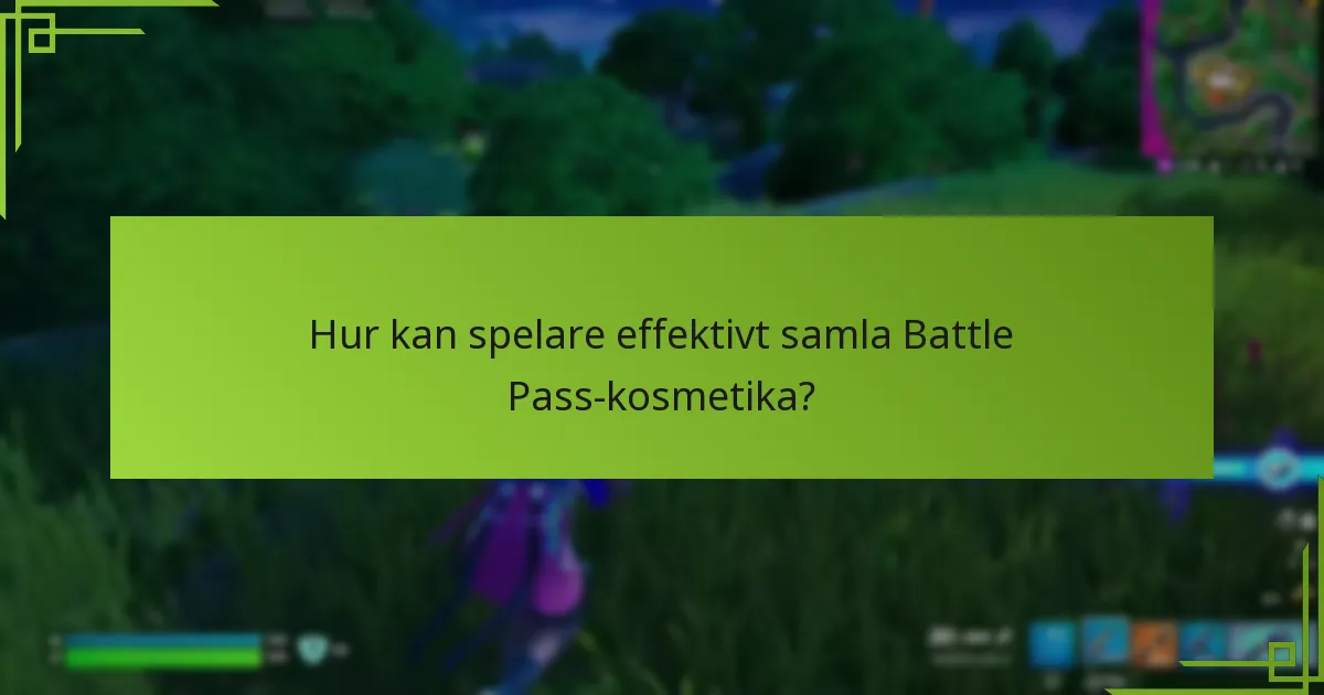 Vad är sällsynthetsnivåerna för Battle Pass-kosmetika?