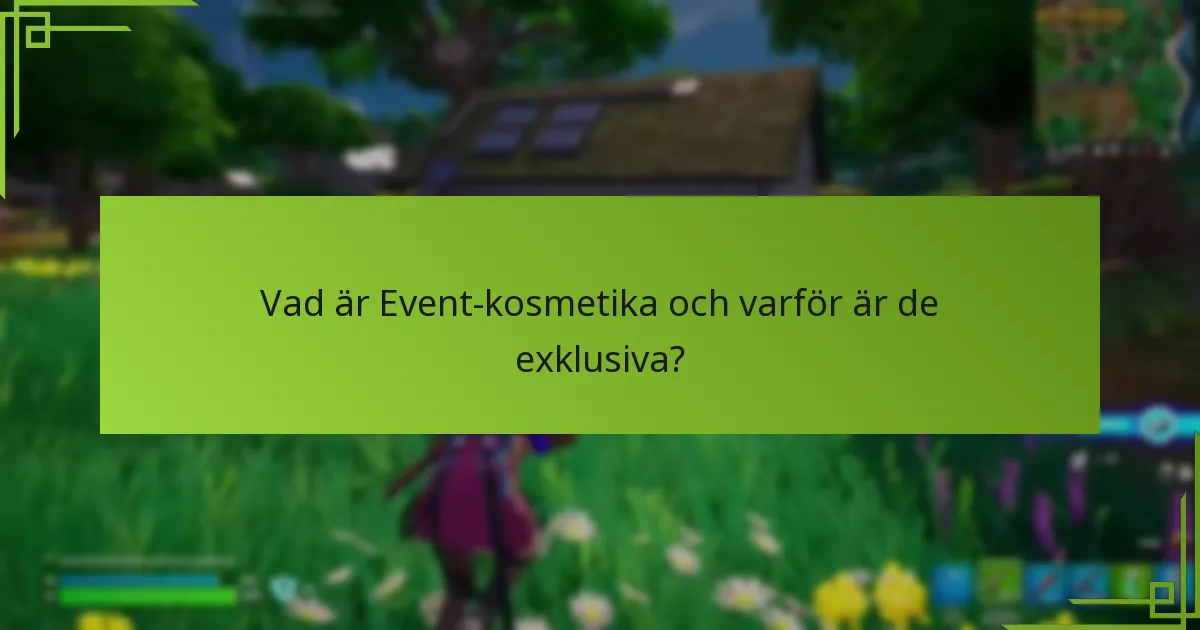 Vilka strategier kan maximera chanserna att få Event-kosmetika?