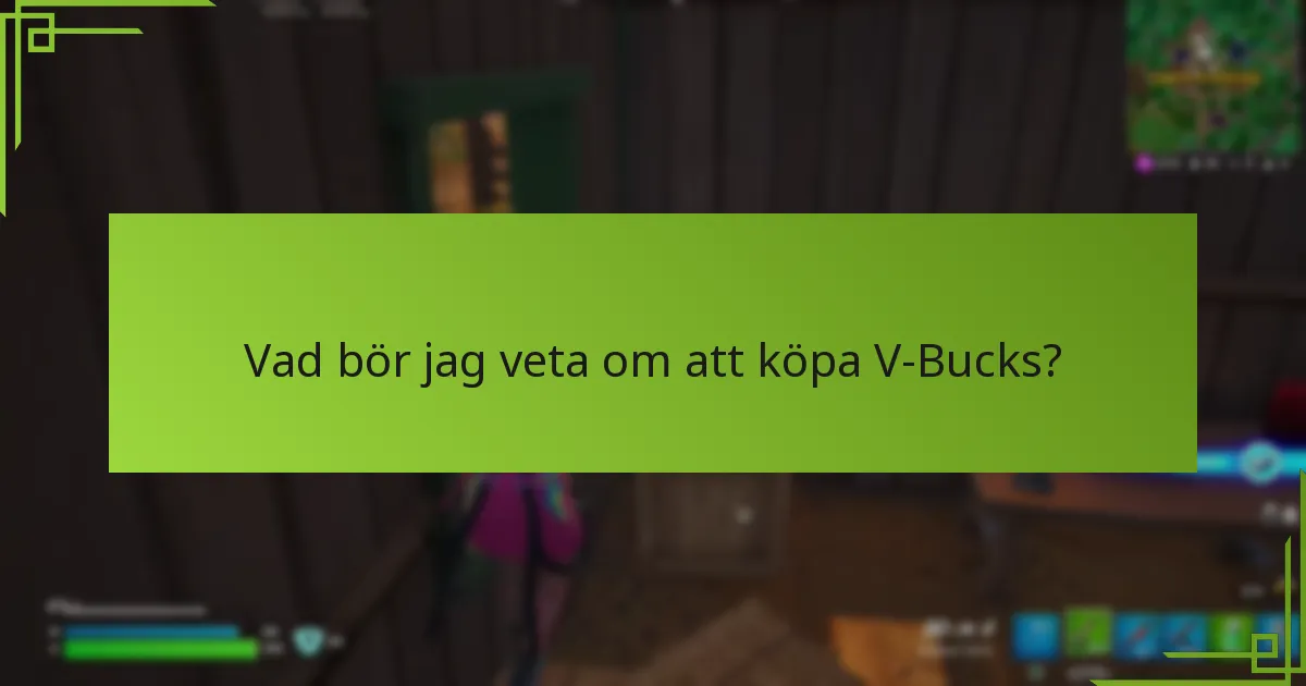 Vilka är vanliga felsökningssteg för V-Bucks-problem?