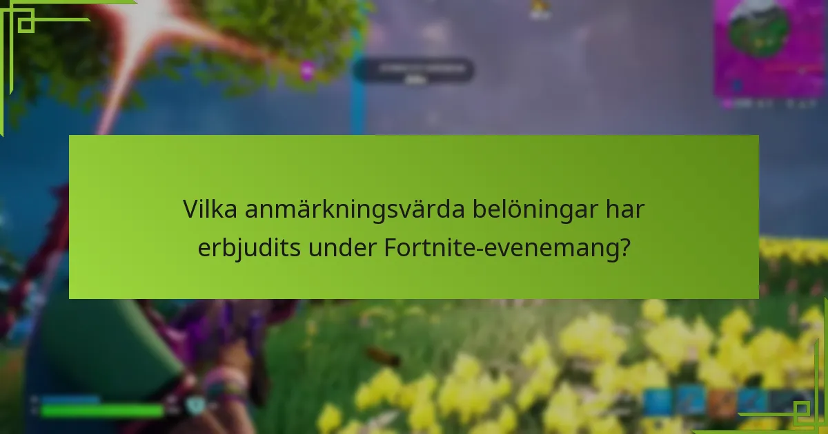 Hur har Fortnite-evenemang påverkat gemenskapen?